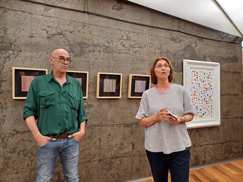 2. Đanino Božić i dr.sc. Jerica Ziherl, foto arhiva MML