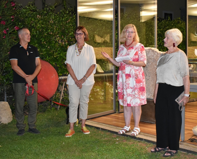 Cornelius Baltus, dr.sc. Jerica Ziherl, Marina Chrystoph, direktorica Au...
